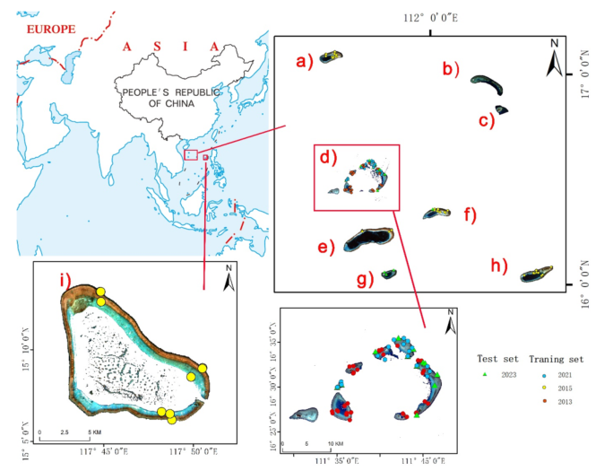 《International Journal of Applied Earth Observation and Geoinformation》文章：基于历史多光谱卫星影像开发珊瑚和竞争性藻类相关指数用于评估珊瑚礁的生态状况
