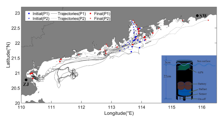 《Marine Pollution Bulletin》文章：夏季珠江口海域漂浮物输运过程及影响因素研究